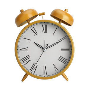 <span class=keywords><strong>Sveglia</strong></span> da Tavolo Creativa per Bambini con Suono Forte, Design Circolare Moderno, Movimento Elettronico, Funzione Luminova e Snooze - Product Image 1