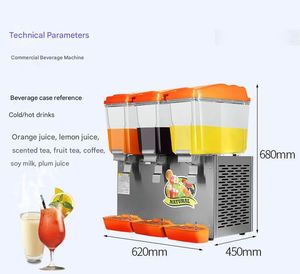 Machine à Boissons Commerciale Automatique à Trois Cylindres : Agitation pour Boissons Chaudes et Froides, Production de Jus par Pulvérisation - Product Image 3