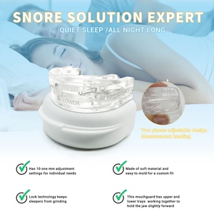 Anti Snoring Mouthpiece Adjustable Mouth Guard Effective Snore Solution Anti <strong>Teeth</strong> Grinding Tray Night <strong>Mouthguard</strong> for Bruxism - Product Image 5