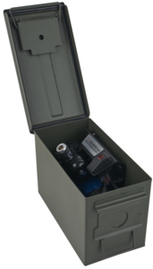 Kutu ile 4x4 Offroad tek silindir hava kompresörü lastik şişirme için 12v araba aksesuarı hava kompresörü - Product Image 6