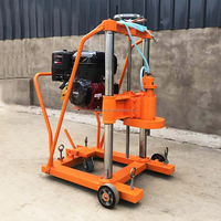 Appareil de forage de carottage pour moteurs à essence Machine de forage de trous de chaussée Machine de forage de carottage pour goujon de route