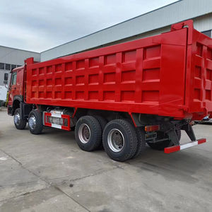 Çin popüler satış SINOTRUK HOWO DAMPERLİ KAMYON 8x4 371HP ikinci el iyi durumda Nigeria ya'da satılık damperli damperli kamyon - Product Image 1