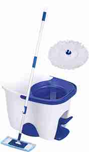 Mop Bucket Neco Super Decontamination Fast Drying Spin Mop With Bucket