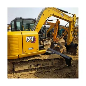 Caliente barato usado gato excavadora 308E usado excavadora máquina de segunda mano gato 307 gato para la venta