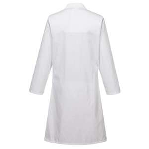 PORTWEST - LW63WHRL Women's standard <b>white</b> coat - EAN 5036108179084 <b>WORK</b> <b>SHIRTS</b> - Product Image 2