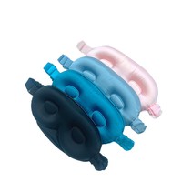 Masque pour les yeux en soie de mûrier 3D KAN KAN584 19mm, tendance, hiver, couleur unie, respirant, élastique, style américain, utilisable en toutes saisons