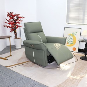 Sillón de Masaje Color Verde Pavo Real, Masaje Corporal Completo, Enchufable, Sin Rieles, Reclinable, para Sala de Estar - Product Image 2