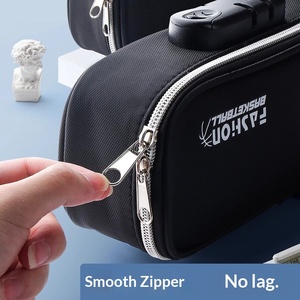 <span class=keywords><strong>Astuccio</strong></span> in Tessuto di Grande Capacità con Lucchetto a Combinazione, Logo Stampato, Portatile per Scuola e Ufficio, Confezione con Vassoio - Product Image 4