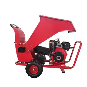 Wood Chipper With Gasoline Engine Wood Chipping Machine forestry machinery wood Chipper machine