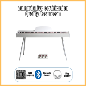 KM-<span class=keywords><strong>Clavier</strong></span> à 88 touches avec marteau <span class=keywords><strong>lourd</strong></span>, <span class=keywords><strong>clavier</strong></span> électronique pleine grandeur avec réponse tactile, <span class=keywords><strong>MIDI</strong></span>, Bluetooth - Product Image 2