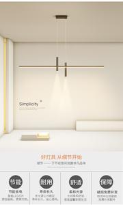 Lampada a sospensione minimalista nordica moderna semplice tavolo da pranzo bancone Bar luce a sospensione Design creativo e unico lampadario - Product Image 4