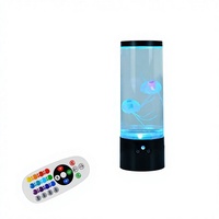 Lampe d'ambiance LED 5V à télécommande, changement de couleur, design minimaliste, en verre, pour salon et chambre à coucher