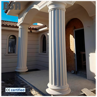 Colonnes romaines en marbre sur mesure, piliers en pierre, grandes sculptures de colonnes de style grec romain pour la décoration de la maison