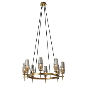 Lámpara de Araña de Cristal Estilo Sputnik, Moderna y de Lujo, para Vestíbulo, Pasillo o Dormitorio, de Proveedores de Fábrica - Product Image 5