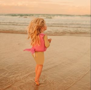 Chaleco de natación rosa para niños al por mayor, chaleco de entrenamiento de natación para niños, chaleco salvavidas, chaleco flotante para niños de 3 a 6 años - Product Image 3