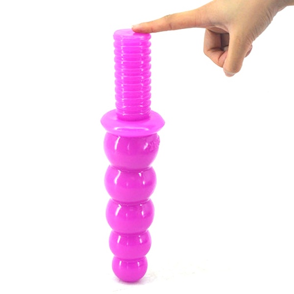 New Style Huge Anus Beads With Handle Juguetes Sexuales Butt Plug With Solid Balls Stimulative Unisex Sex Toy