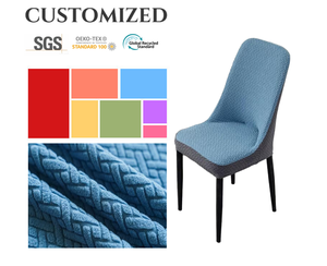 Bán buôn tùy chỉnh đơn giản nước bằng chứng phổ trang trí Jacquard ghế bao gồm ăn uống ghế Seat Cover - Product Image 1