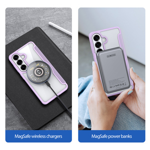 เคสโทรศัพท์แม่เหล็กเหมาะสำหรับซัมซุง เอส 26 พลัส คาร์ดแพ็ค เอส 26 เคสโทรศัพท์แบบแม่เหล็กฝาพับใสแบบรวมทุกอย่าง - Product Image 3
