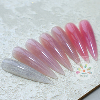 Poudre acrylique scintillante 2026, 500g MOQ, cosmétique, art des ongles, poudre acrylique pour trempage