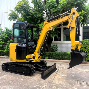 Mini-excavatrice compacte neuve, en promotion, modèle 303CR, excavatrice sur chenilles hydraulique fiable pour la construction, l'aménagement paysager et le creusement de fossés - Product Image 1