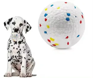 ETPU实心轻质耐用狗宠物咀嚼玩具耐咬不可破坏的狗球玩具