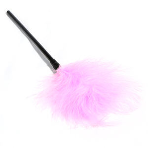 Juguetes temáticos para adultos SM Feather Flap Doble cabeza Paleta de cuero de doble propósito Nalgadas y flirteo Accesorios de rendimiento para parejas - Product Image 1
