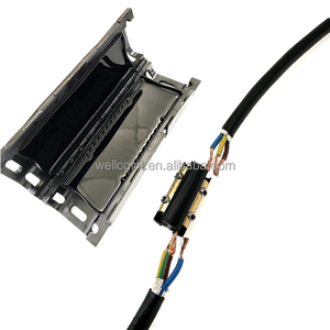 علبة صدف مضادة للماء من Wellco مع موصل صمغ مجهز مسبقًا علبة جل مضادة للماء علبة موصولة لكابلات الطرف - Product Image 1