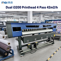 Imprimante grand format 1,8 m (6 pieds) XP600 I3200 à jet d'encre éco-solvant pour bâches, autocollants, affiches et toiles