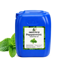 Huile essentielle de menthe poivrée pure naturelle biologique de qualité supérieure pour l'aromathérapie, le massage, le soin de la peau, OEM