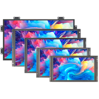Écran tactile industriel à cadre ouvert de 8, 10,1, 11,6, 13,3, 15, 15,6, 17, 17,3, 18,5, 19, 21,5, 23,8, 27 et 32 pouces, moniteur LCD mural