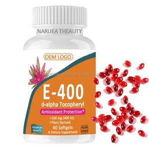 Vitamina E Naturale per il Viso 1000 UI, Integratore Sbiancante, Capsule di Olio di Vitamina E all'Ingrosso per la Cura della Pelle - Product Image 1