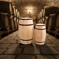Grands fûts à bière décoratifs en bois personnalisés de 5 L à vendre