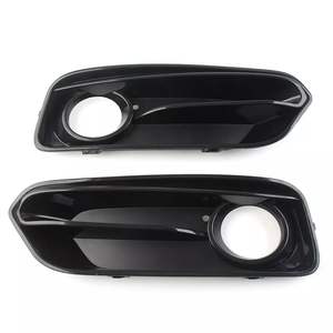 Ensemble de caches de feux antibrouillard noirs en plastique pour pare-chocs avant BMW Série 1 F20, gauche et droite - Product Image 1