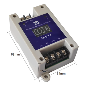 สวิตช์โอนถ่ายไฟฟ้าอัตโนมัติ Autoro 12V-60V รุ่น AB18, ตัวควบคุมแบตเตอรี่คู่สำหรับระบบไฟฟ้ากระแสตรง K66 - Product Image 3