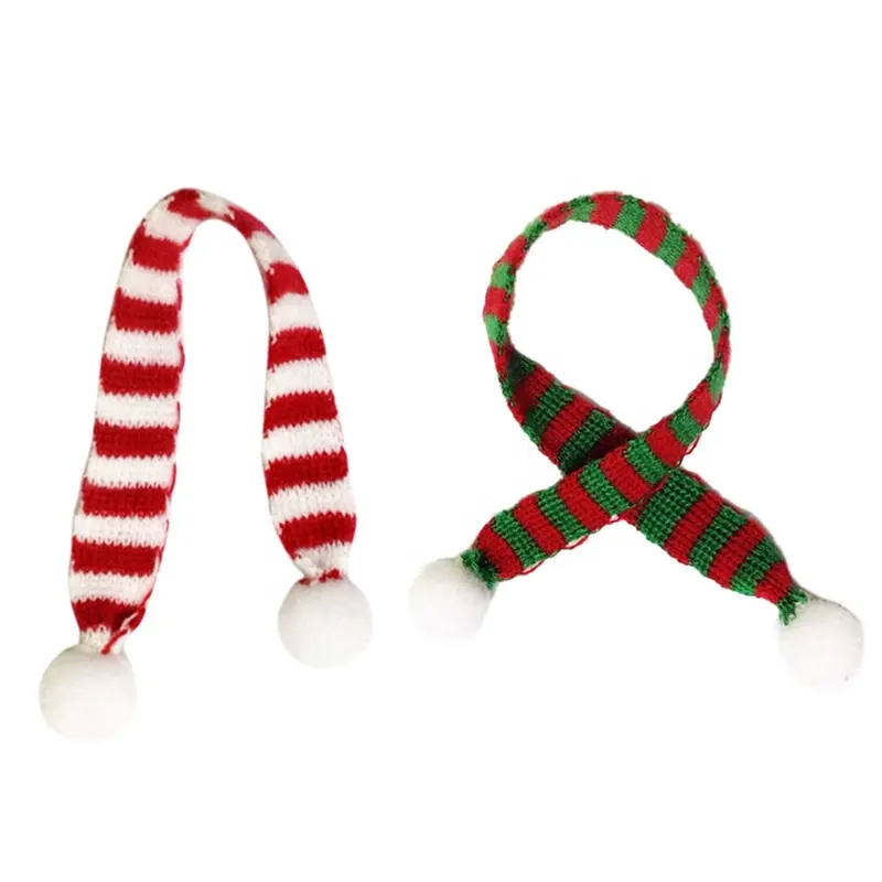 Мини Рождественский шарф, декоративные украшения, новое Рождественское украшение для елки, Рождественское украшение, креативные подарки для семьи