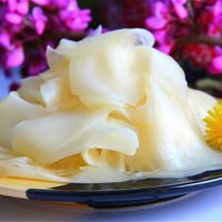 Deliciosas Rodajas de Jengibre para Sushi, Jengibre Blanco en Conserva