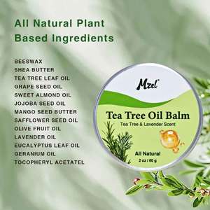 Bálsamo de aceite de árbol de té Natural de etiqueta privada para piel seca <span class=keywords><strong>y</strong></span> con <span class=keywords><strong>picazón</strong></span>, bálsamo calmante para la piel del cuerpo <span class=keywords><strong>y</strong></span> la cara - Product Image 2