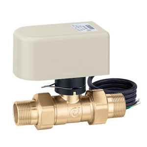 Valvola a sfera motorizzata a due vie da 1/2 pollice 230V per sistemi HVAC - Product Image 1
