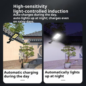Solar <b>Led</b> Headlamps Retro Multifunctional Waterproof Portable High Sensitive Control for Car & Outdoor Use - Product Image 4