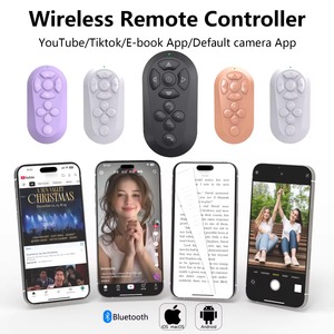 Control Remoto para Teléfono Inteligente para Desplazamiento de Videos en TikTok, Disparo de Cámara, Cambio de Página, Control Remoto Inalámbrico para Teléfono - Product Image 1