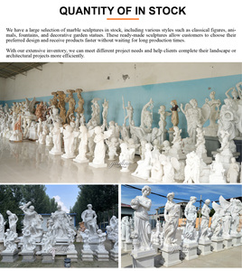 Estatua Ecuestre de Napoleón de Mármol Beige Natural de Tamaño Real para Decoración de Jardín o Villa al Aire Libre - Product Image 6