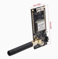 TTGO LoRa32 V2.1 Paxcounter Ver. Carte de développement ESP32 LoRa 433/868/915Mhz avec écran OLED 0,96 pouce, module WIFI et Bluetooth