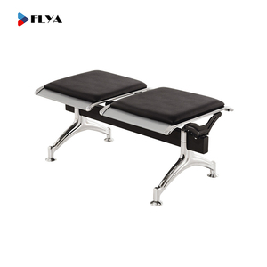 Nuevo Producto en Oferta, Banco de Espera de Metal y Acero para 3 Personas con Cojín de PU - Product Image 3