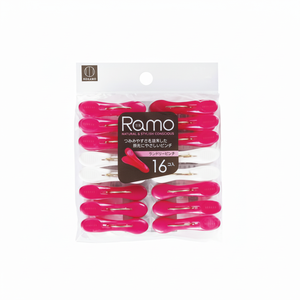 RAMO 16 pezzi Pink/bianco per biancheria spille da bucato Premium per una comoda organizzazione - Product Image 1
