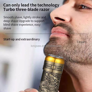 Mini Afeitadora eléctrica portátil para hombres, maquinilla de afeitar profesional para depilación, recargable por USB para viajes en coche, cuidado del hogar para uso de Bikini - Product Image 3