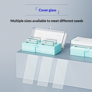 Lame di Copertura in Vetro per Microscopio 18x18 20x20 22x22 24x24 24x32 24x50 24x60mm, Materiali di Consumo per Laboratorio Biologico - Product Image 3
