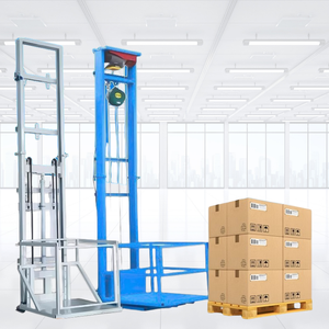SW32 Lift kargo hidrolik vertikal, Lift kargo terpasang di dinding Mezzanine, Lift barang - Product Image 5