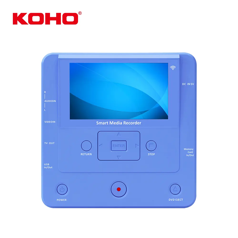 4.3 Inch Multi Function Home DVD & VCD Recorder Portable Recording Player