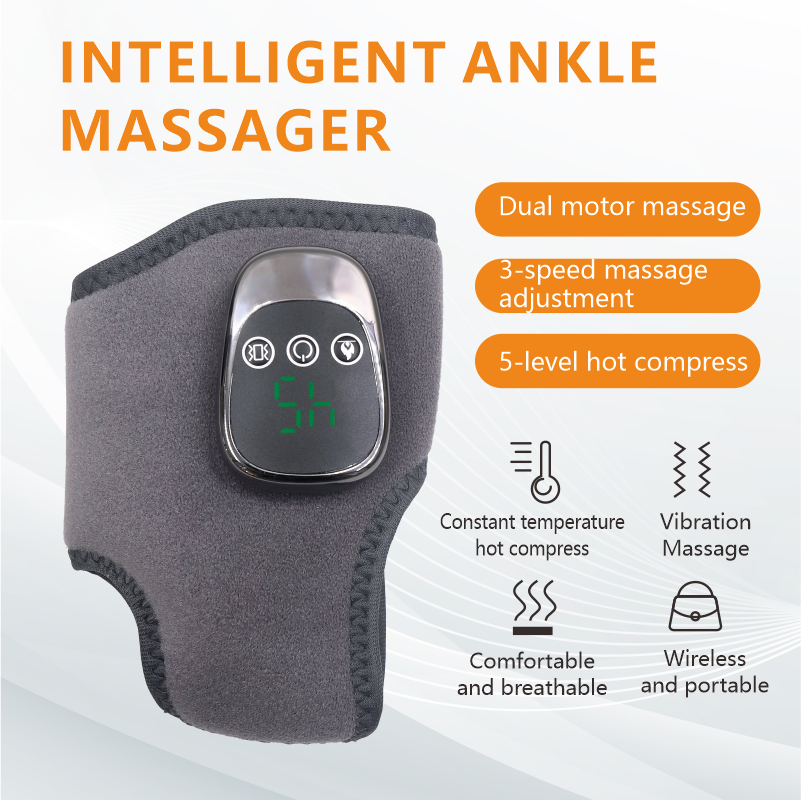ONEYAYA Intelligent NTC Hot Compress Ankle Massager WY-FN071 - Electric EMS Foot Massager Pad for Mu