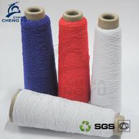 Fil de Crochet élastique en Latex/caoutchouc de qualité alimentaire à bas prix, fil élastique à Double couverture pour la fabrication de chaussettes et de gants